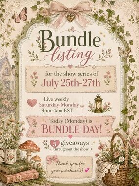 @kristyclement32 bundle order 🌸